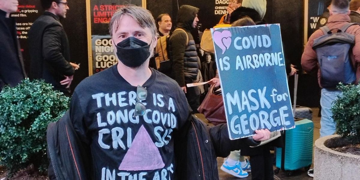 Mask For Pleasure: COVID-impacted Artists Raise Awareness at George Clooney's Broadway Opening
