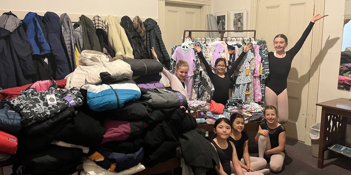 Marblehead School Of Ballet & North Shore Civic Ballet Launch Sixth Annual Winter Coat & Pajama Drive