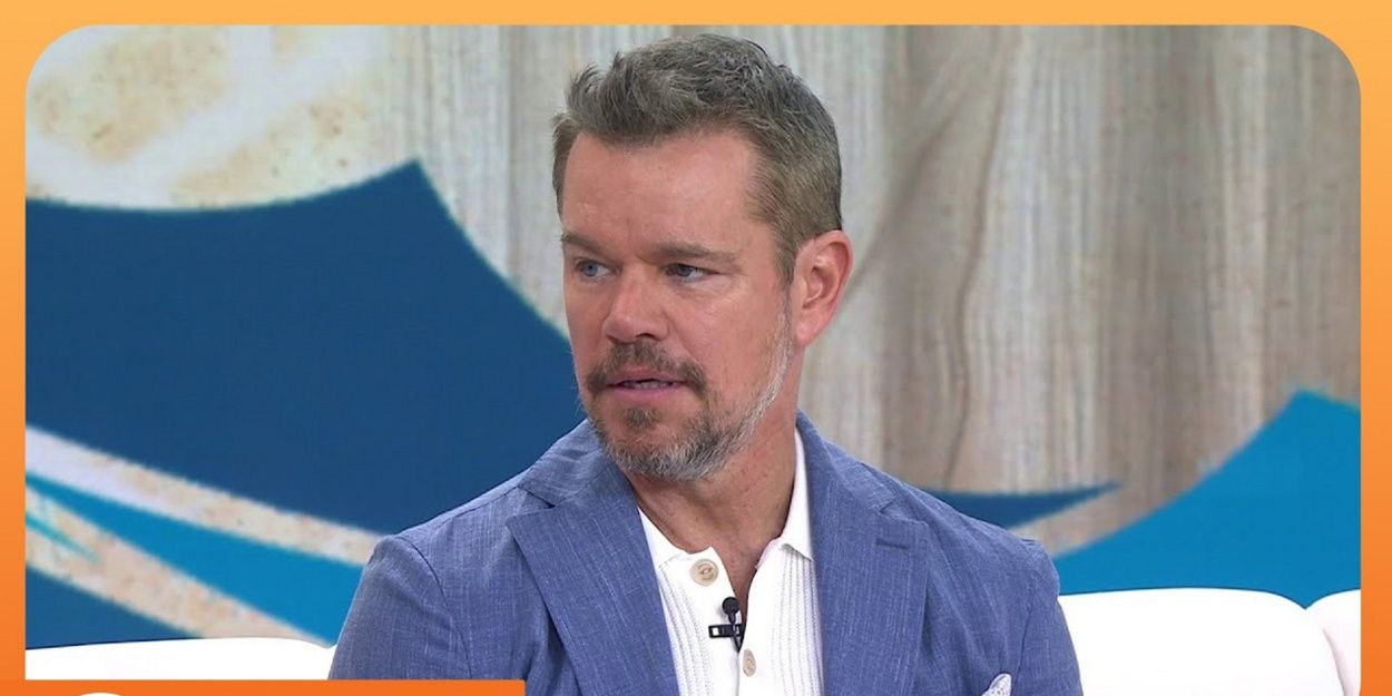 Matt Damon Calls THE ODYSSEY the Hardest Film He's Ever Done in TODAY Interview Video