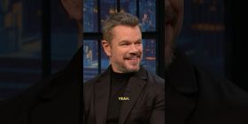 Matt Damon Shares His Family's Reaction to Argentina's World Cup Final Run on LATE NIGHT WITH SETH MEYERS
