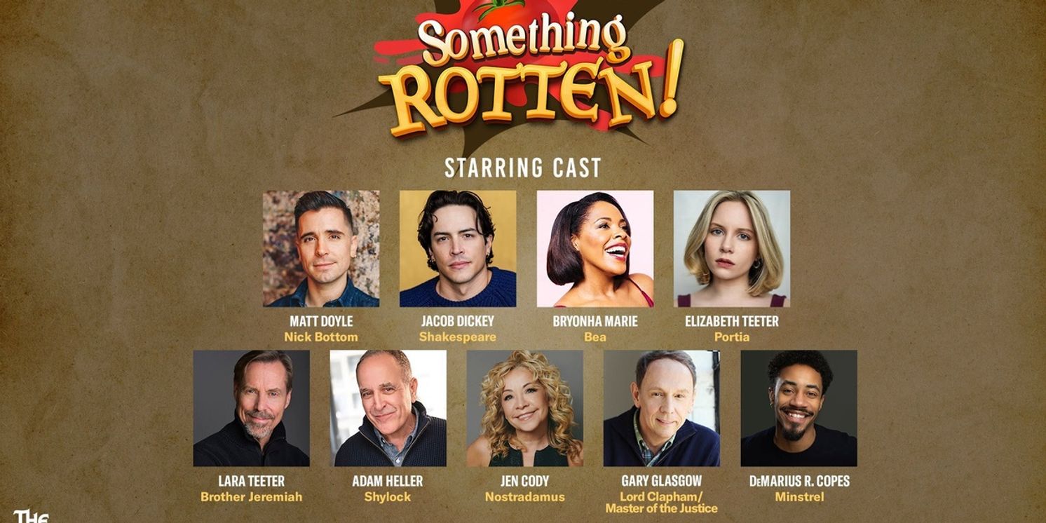 Matt Doyle, Jacob Dickey, and More Will Lead SOMETHING ROTTEN! at The Muny  Image