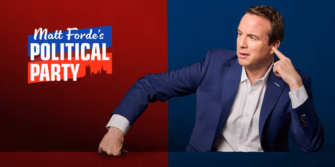 Matt Forde's POLITICAL PARTY PODCAST to Extend West End Residency Through 2027 Photos