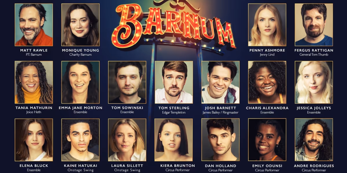 Matt Rawle, Monique Young & More to Star in BARNUM at The Watermill Theatre