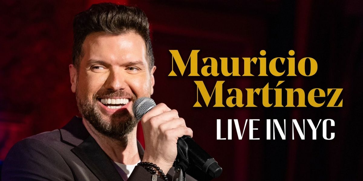 Mauricio Martínez's Newest Album LIVE IN NYC Out Now