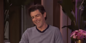 Max Greenfield Recalls Chance Paris Run-In With Andrew Garfield With His Son
