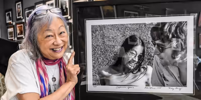 May Pang to Showcase Candid John Lennon Photos at Toucan Gallery in Billings Photo