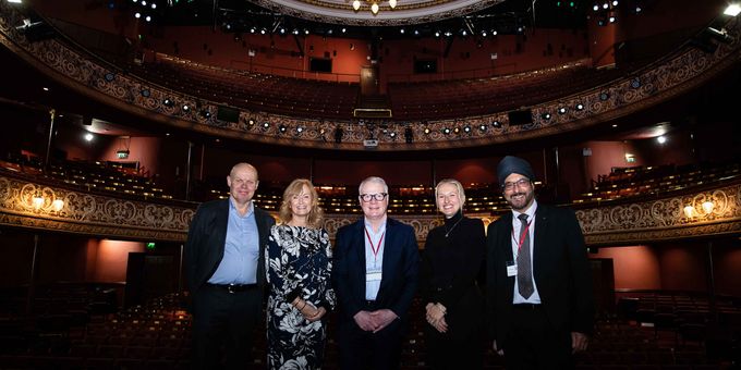 Mayor of The West Midlands, Richard Parker Visits Wolverhampton Grand Theatre Photos