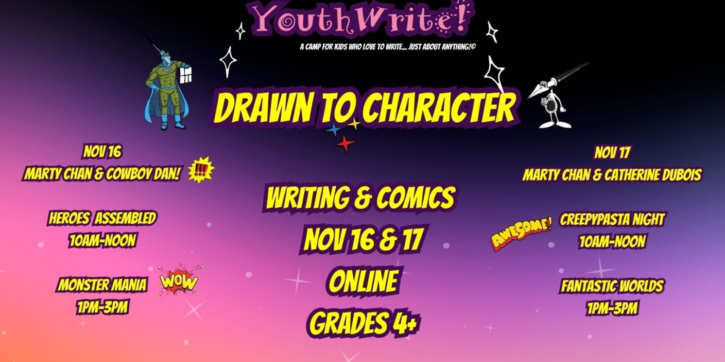 YouthWrite Announces Fall Workshops  Image