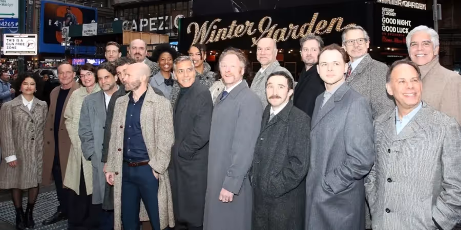 Meet the Cast of GOOD NIGHT, AND GOOD LUCK, Now in Previews on Broadway