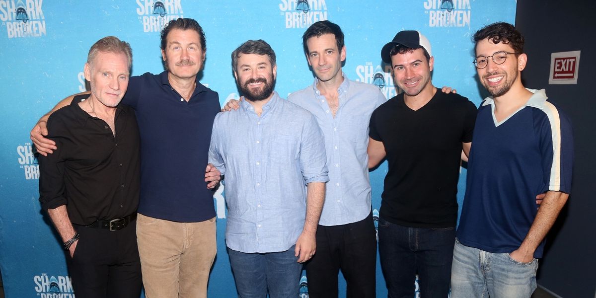 Meet the Cast of THE SHARK IS BROKEN, Beginning Previews on Broadway Tonight!