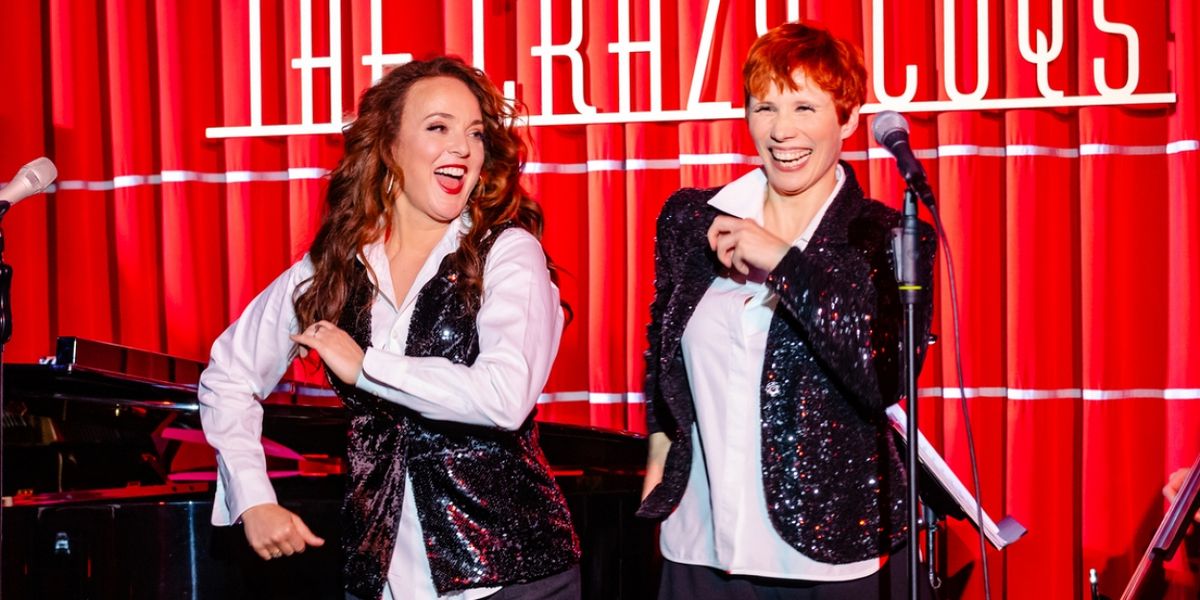 First Look At Melissa Errico And Isabelle Georgesin The Premiere Of DEUX GRANDES DAMES At London's Crazy Coqs