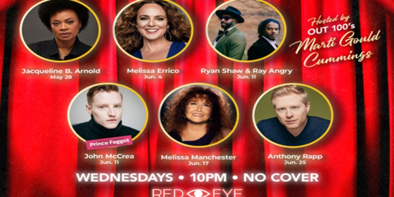 Melissa Manchester, Anthony Rapp, Melissa Errico and More to Join STAGE FRIGHT at Red Eye  Image