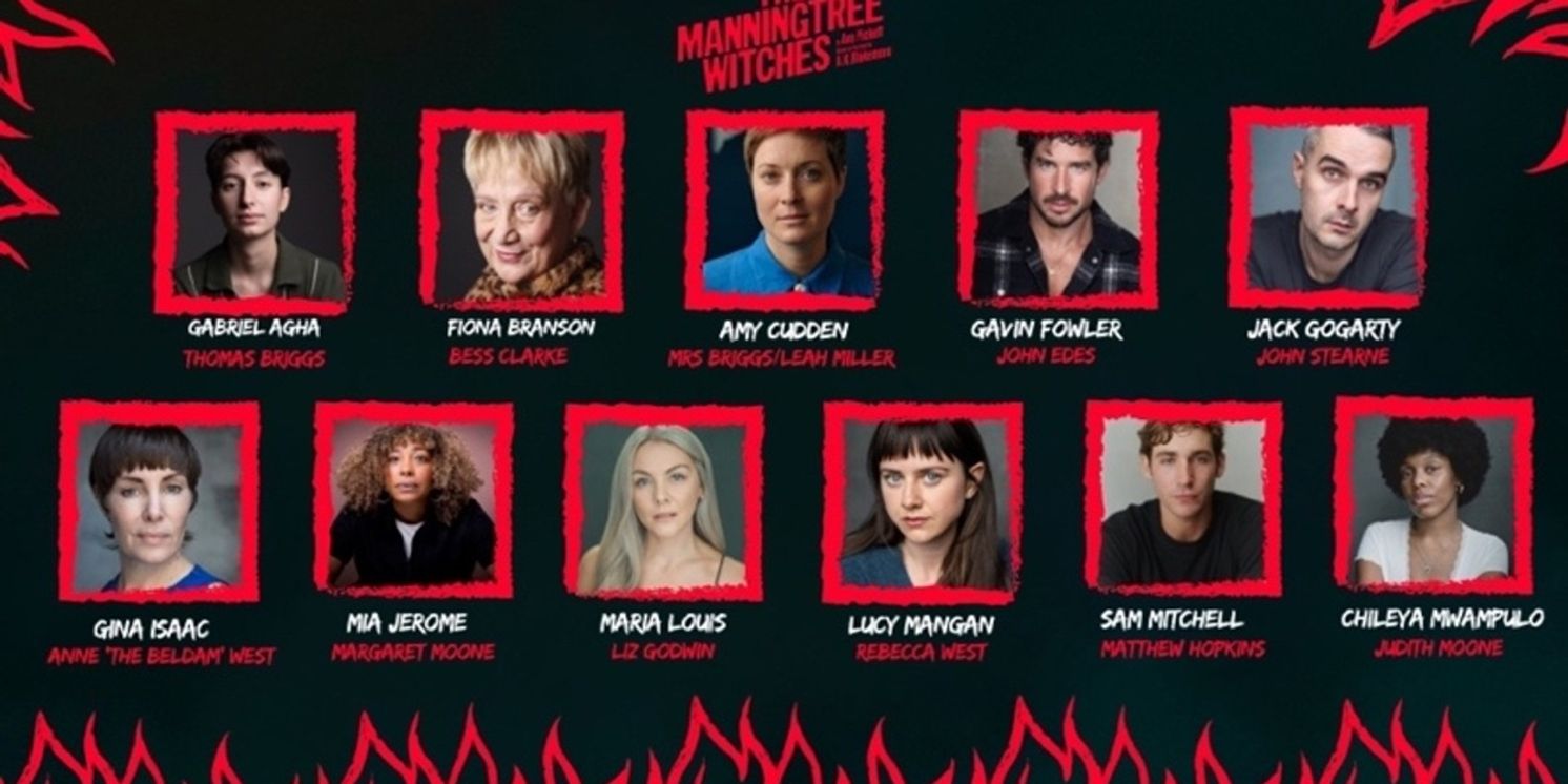 Mercury Theatre Colchester Reveals Full Cast for THE MANNINGTREE WITCHES  Image
