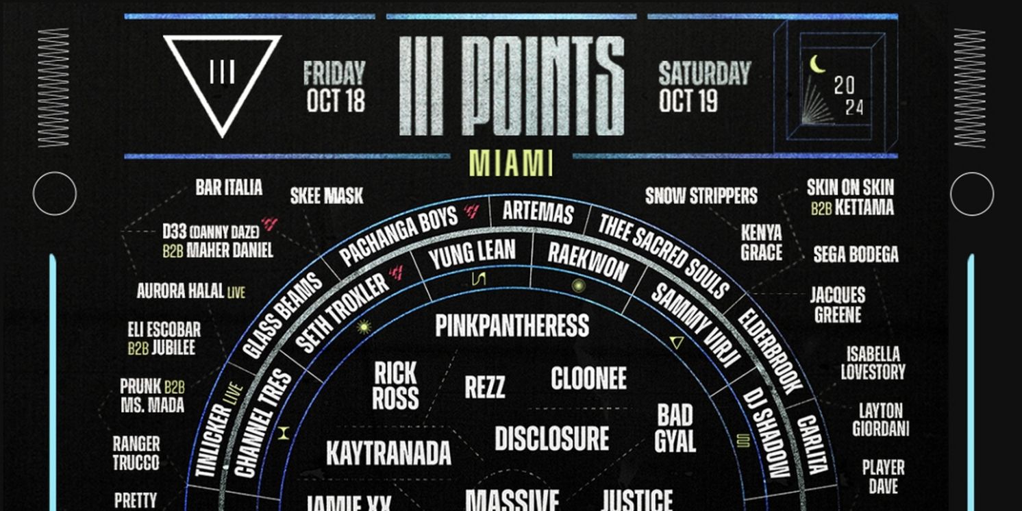 Miami's III Points Festival Unveils Full Lineup for 2024 Edition  Image