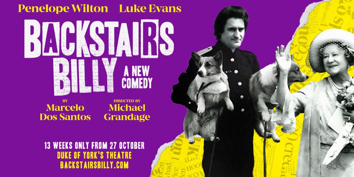 Michael Grandage Will Direct Penelope Wilton and Luke Evans in the World Première of BACKSTAIRS BILLY  Image