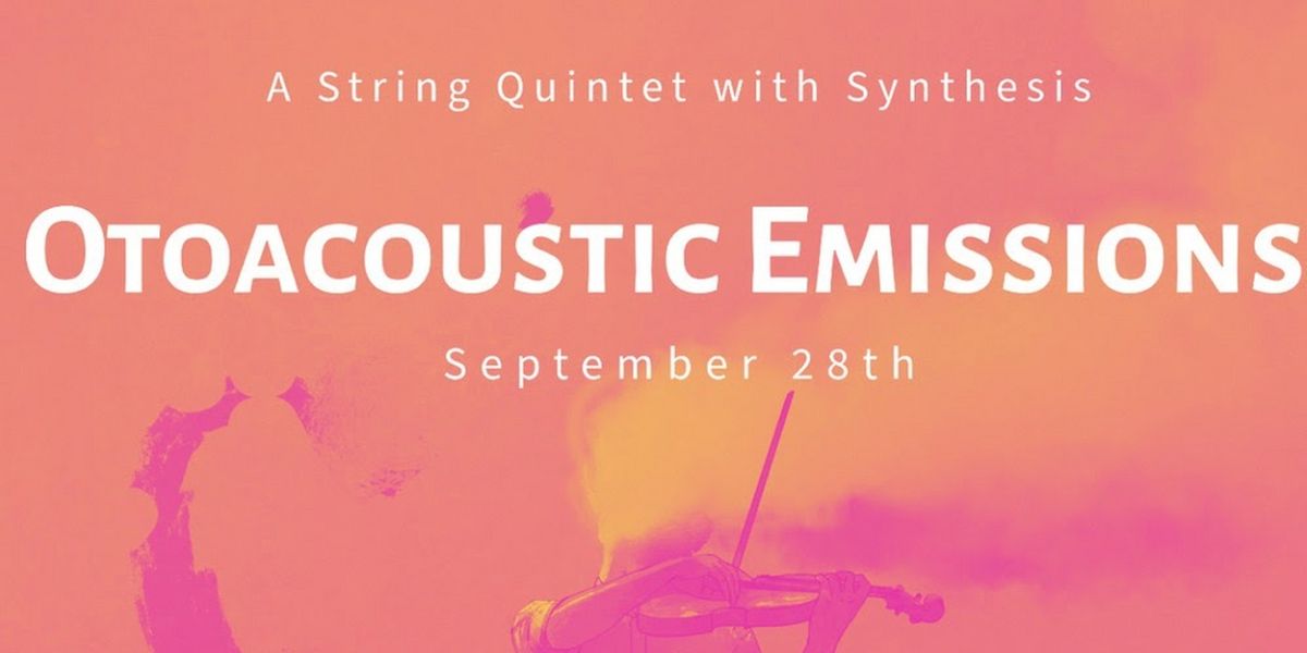 Michael Hollis Announces OTOACOUSTIC EMISSIONS Performance At Forest Park Bandshell