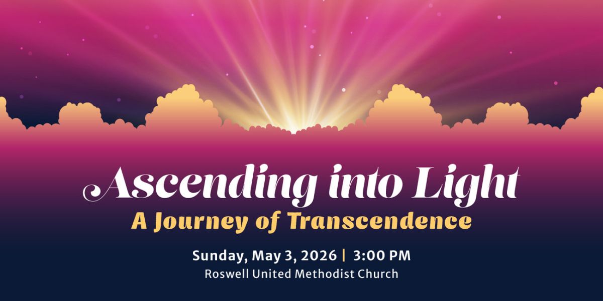 Michael O'Neal Singers Will Present ASCENDING INTO LIGHT in  This May