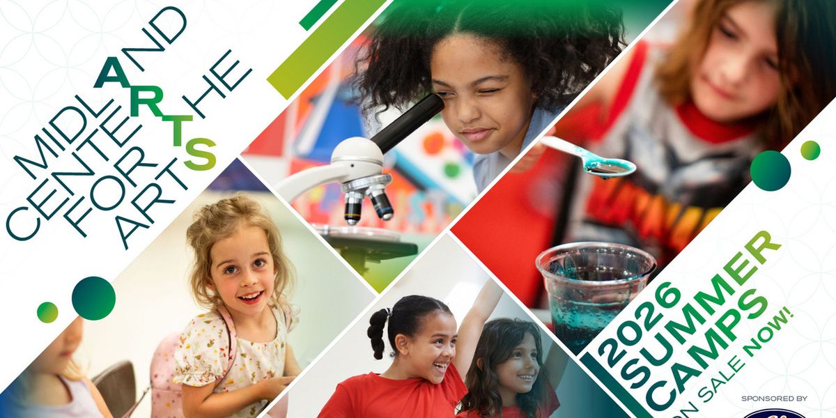 Midland Center for the Arts Opens 2026 Summer Camp Registration