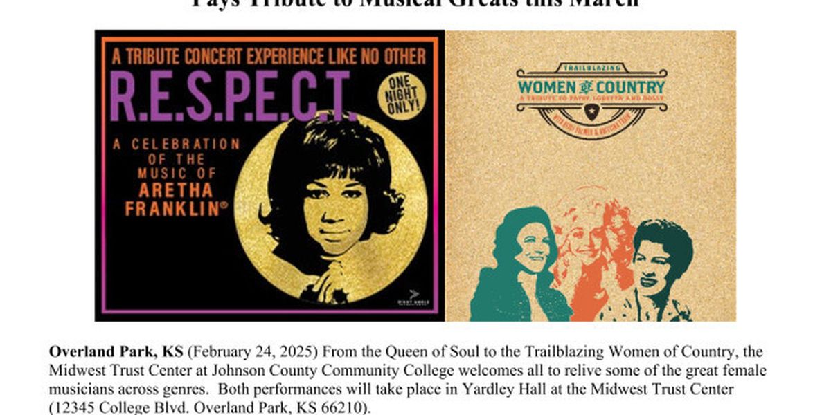 Midwest Trust Center to Present Tributes to Musical Greats This March