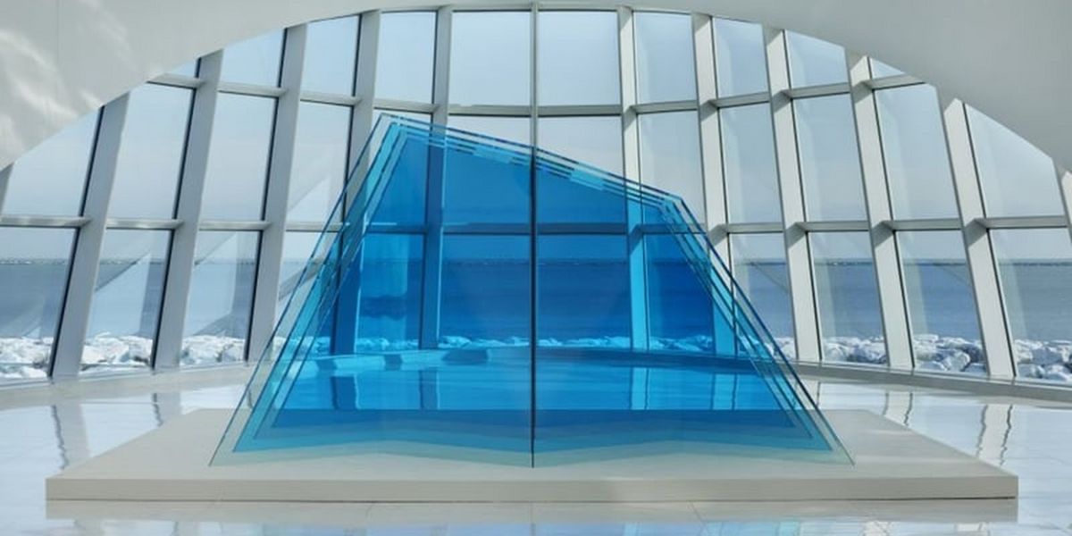 Milwaukee Art Museum's 'Winter Series' Launches With Larry Bell's ICEBERG