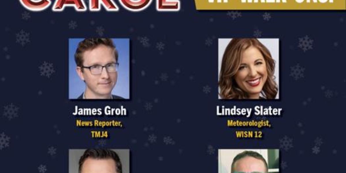 Milwaukee Rep's A CHRISTMAS CAROL Will Welcome VIP Walk-On Guests
