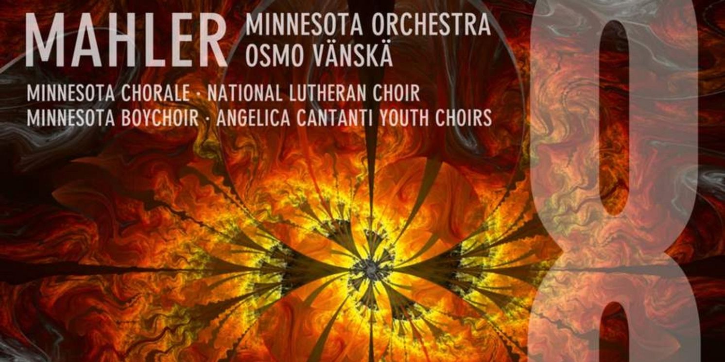 Minn Orch Releases Recording Of Mahler's 8th Symphony in December  Image