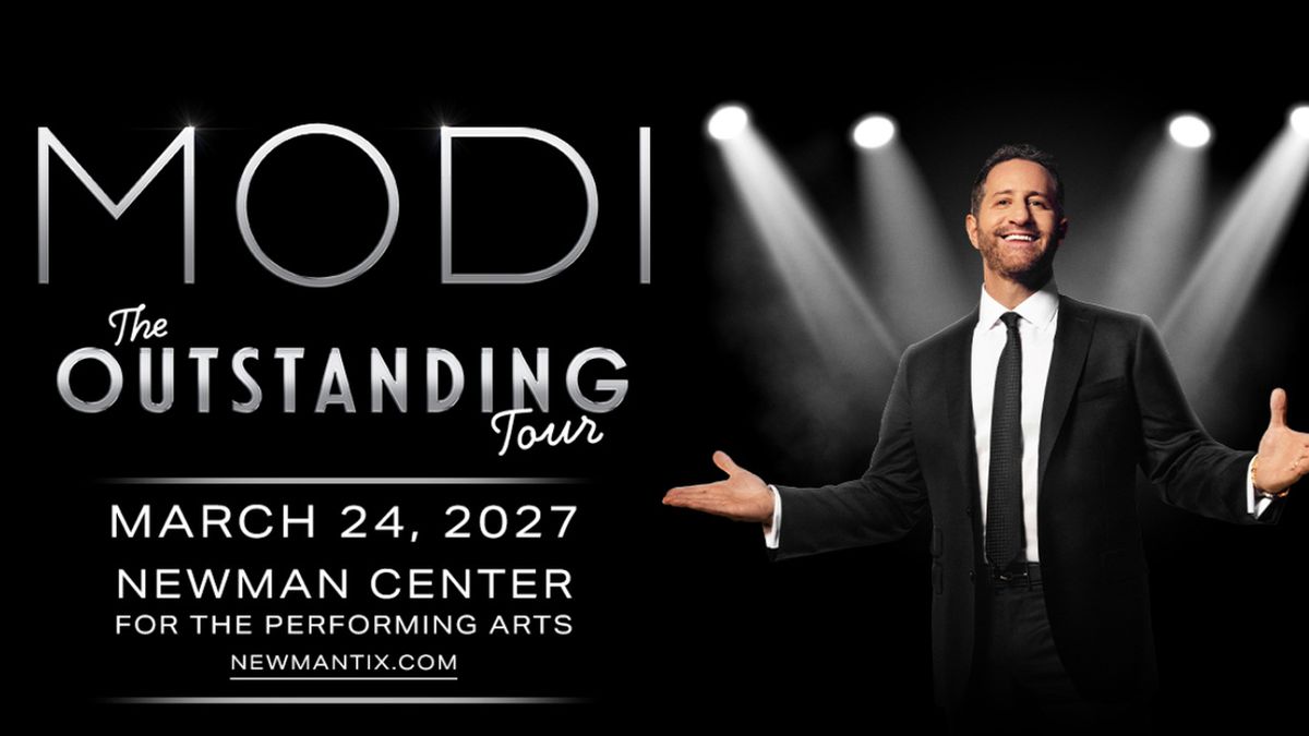 Modi to Perform MODI: THE OUTSTANDING TOUR at Newman Center
