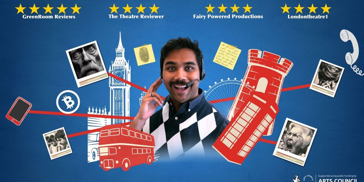 Mohit Mathur en tournée au Royaume-Uni avec son spectacle solo DIAL 1 FOR UK en mai 2026 