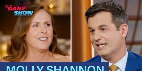 Molly Shannon on THE HAWK, Will Ferrell Collaboration & Resilience on The Daily Show Photo