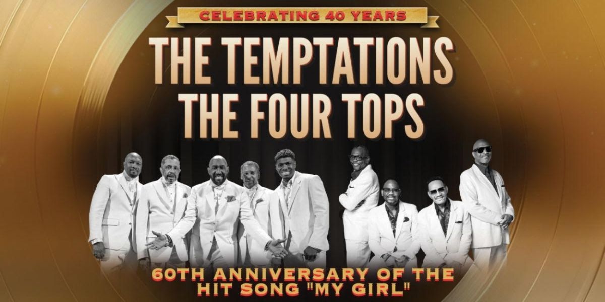 Motown Icons The Temptations And The Four Tops Take The Stage At The Tobin Center