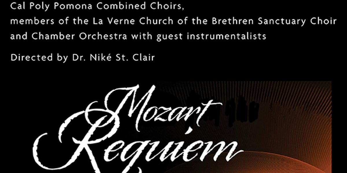 Mozart's REQUIEM Will Be Performed The La Verne Church in April