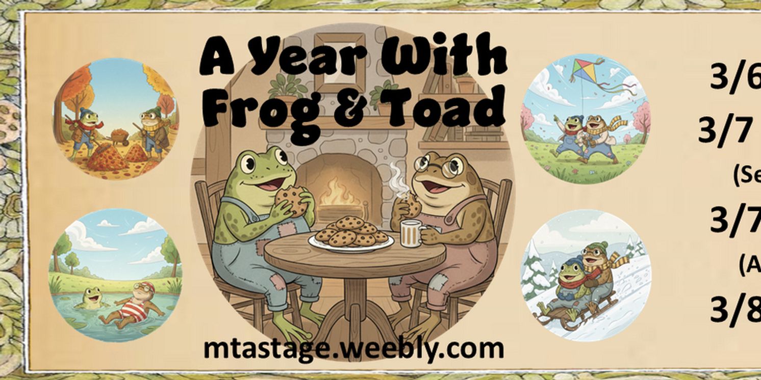 Mt. Ararat Stage Company To Present A YEAR WITH FROG AND TOAD  Image