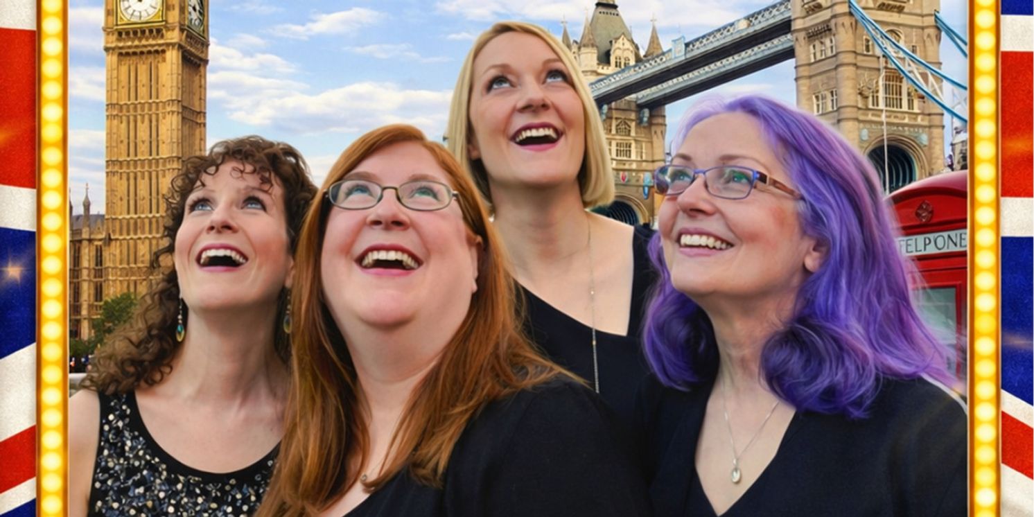 Multi-Award-Winning Vocal Group THOSE GIRLS to Perform at London’s Crazy Coqs April 12  Image
