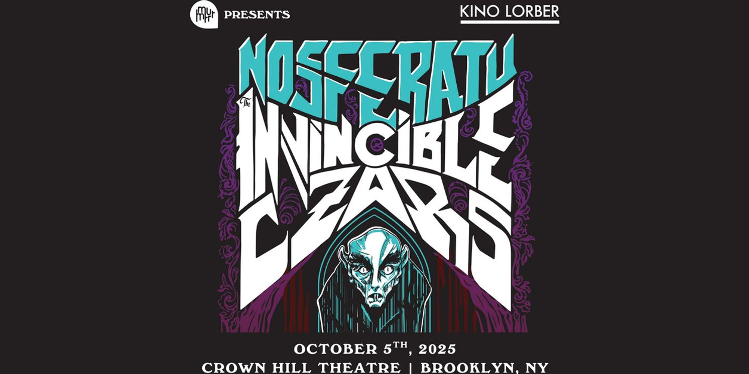 Murmrr to Present NOSFERATU With Live Score By The Invincible Czars Live In Brooklyn  Image