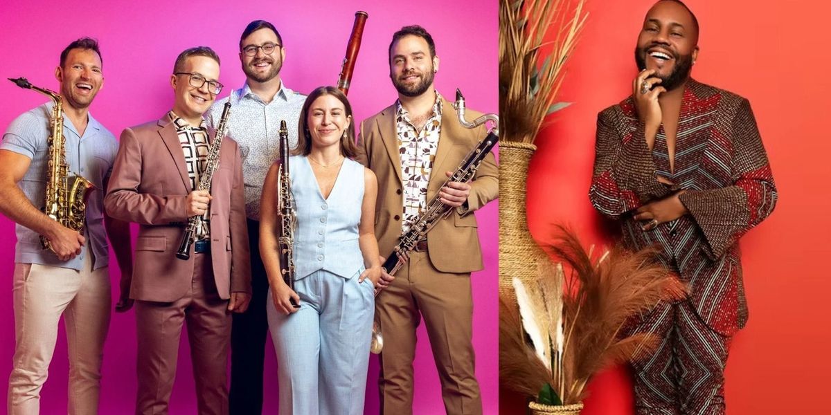 Music Mondays Brings Akropolis Reed Quintet and Baritone Kenneth Overton to Advent Lutheran Church