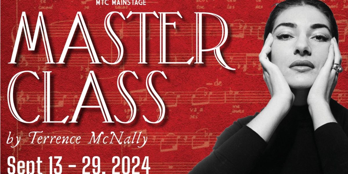 Music Theatre of Connecticut's 38th Season Debuts with MASTER CLASS