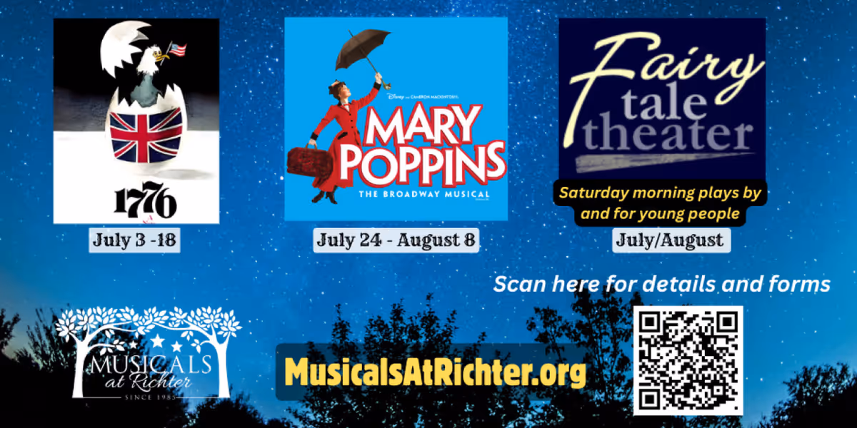 Musicals at Richter to Hold Auditions for 1776 and MARY POPPINS in Danbury