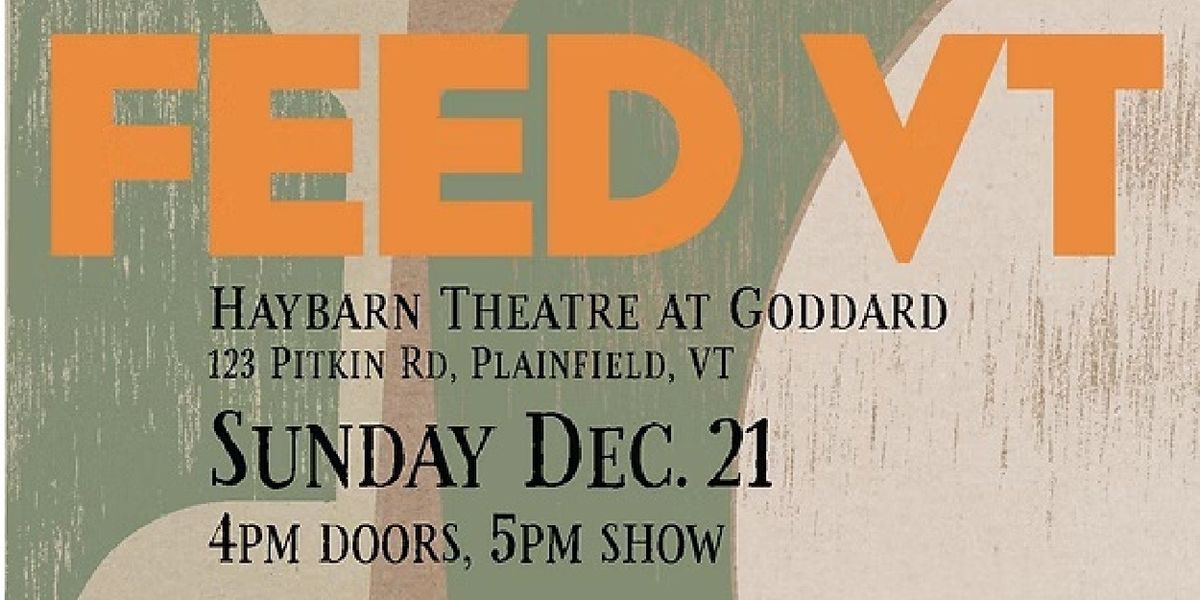 Musicians Come Together For FeedVT Benefit Concert To Support Central Vermonters