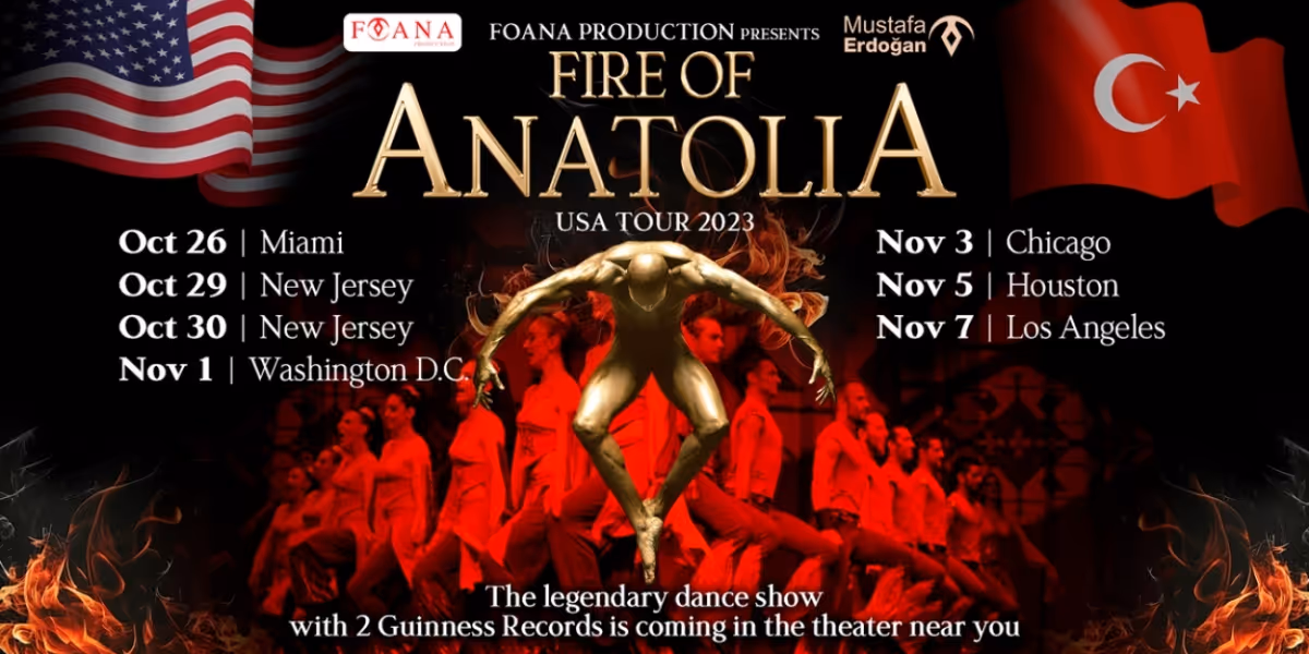 Mustafa Erdogan Brings FIRE OF ANATOLIA To The United States