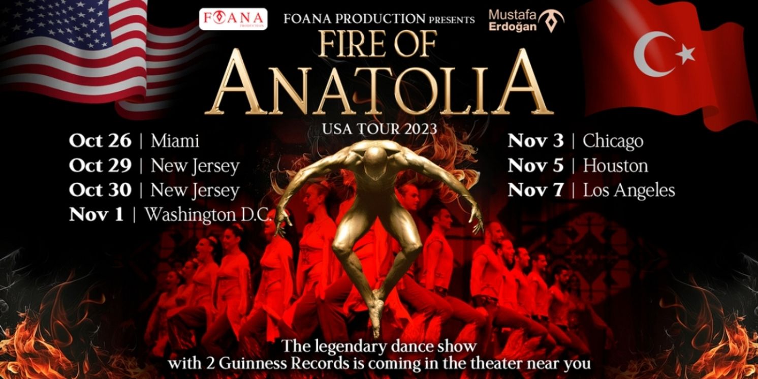 Mustafa Erdogan Brings FIRE OF ANATOLIA To The United States  Image