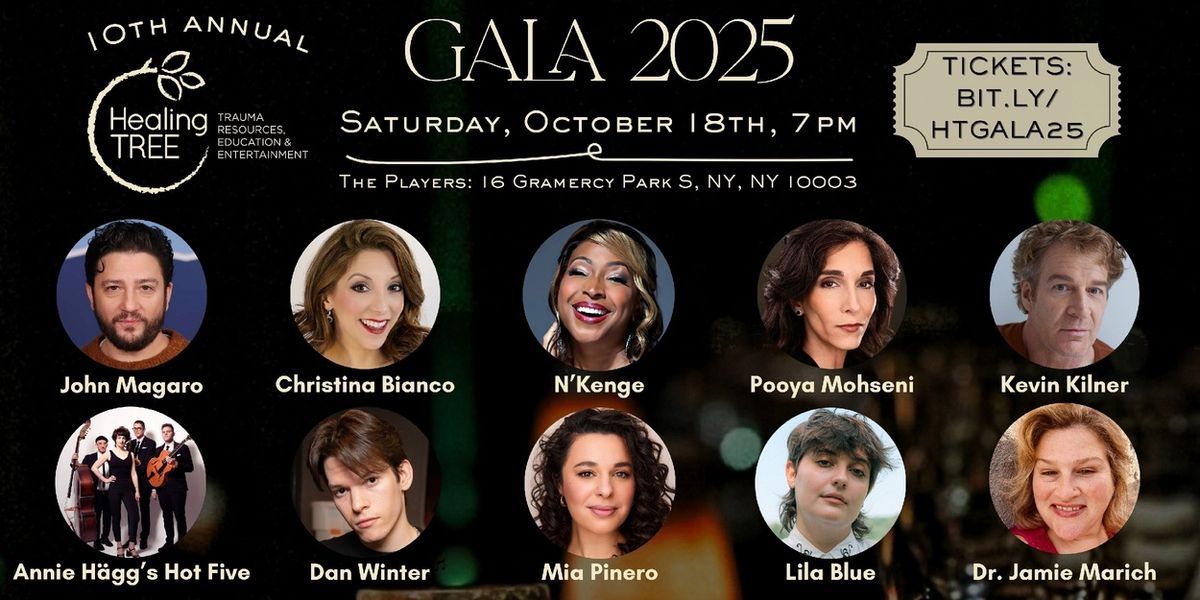 N'Kenge, Christina Bianco and More to Perform at 10th Annual Healing TREE Gala 2025