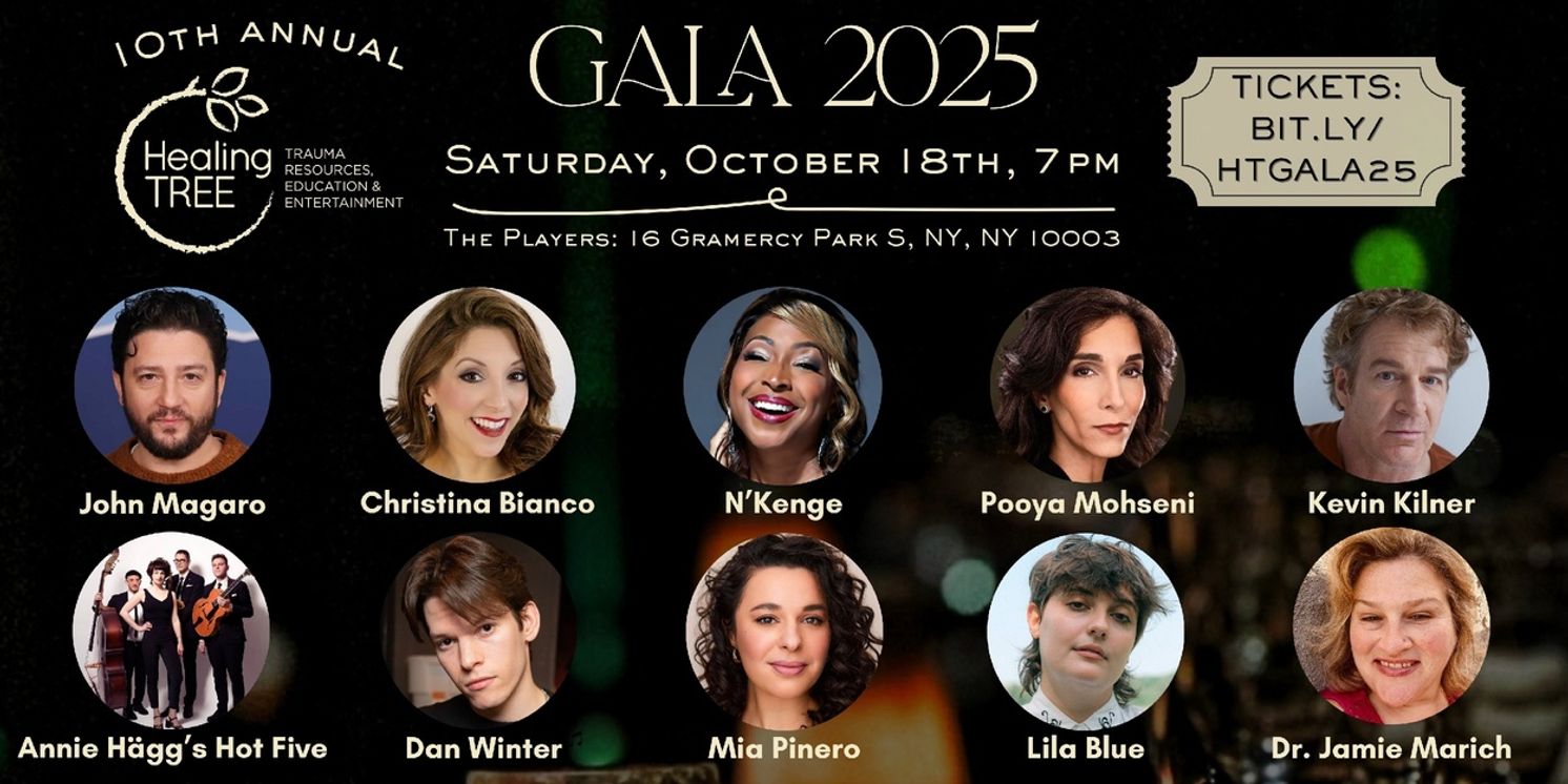 N'Kenge, Christina Bianco and More to Perform at 10th Annual Healing TREE Gala 2025  Image