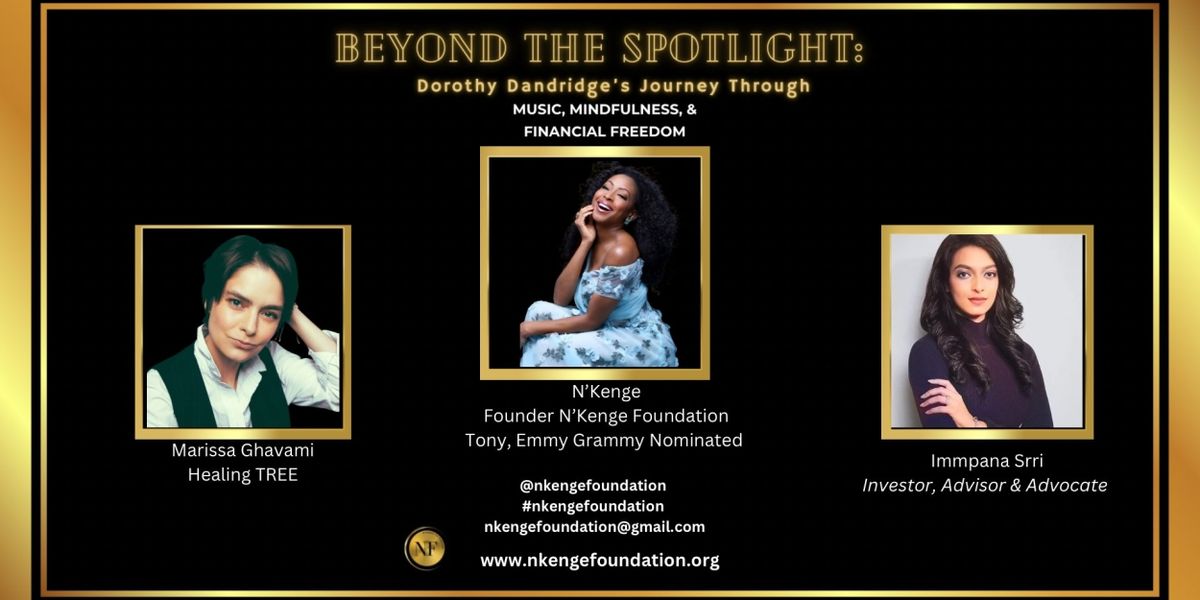 N'Kenge Will Host Free BEYOND THE SPOTLIGHT Program