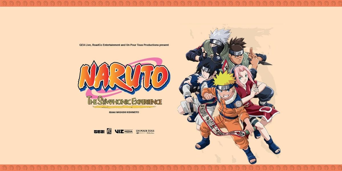 NARUTO: THE SYMPHONIC EXPERIENCE is Coming to State Theatre New Jersey This Spring