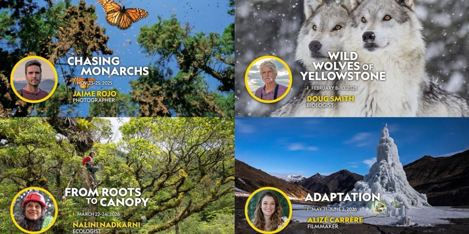 NATIONAL GEOGRAPHIC LIVE Set for 2025/26 Season At Roy Thomson Hall  Image