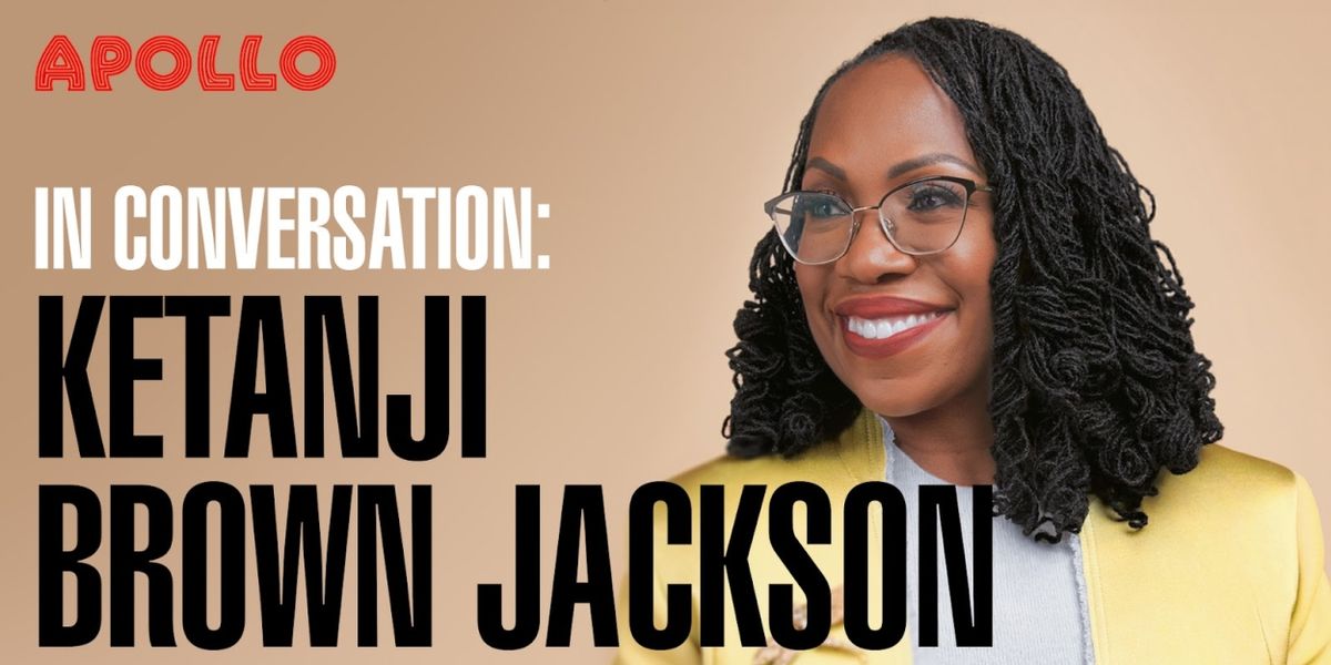 Supreme Court Justice Ketanji Brown Jackson To Discuss Memoir At The Apollo This September