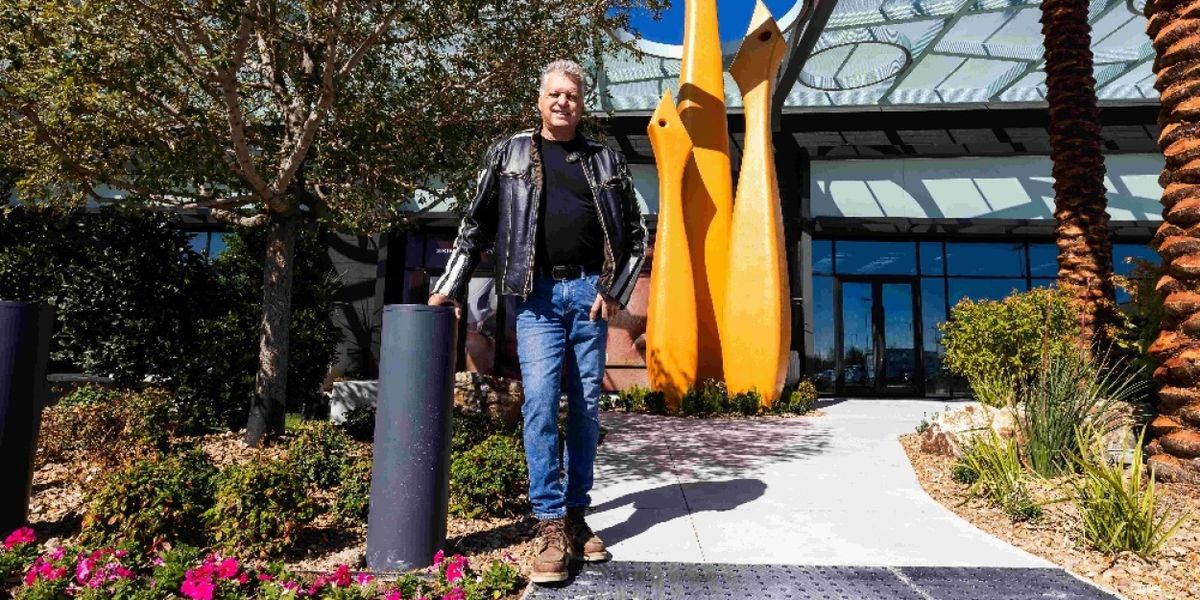 New Sculpture By Local Artist Robert Spencer Davidson Unveiled In Downtown Summerlin