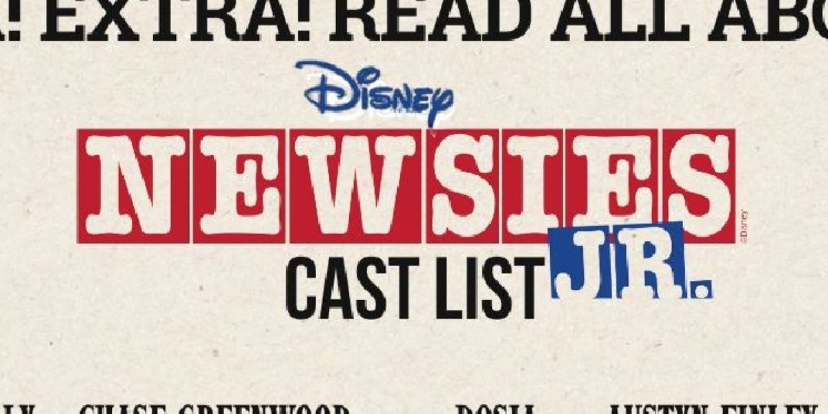 NEWSIES JR. Comes to the Young Players