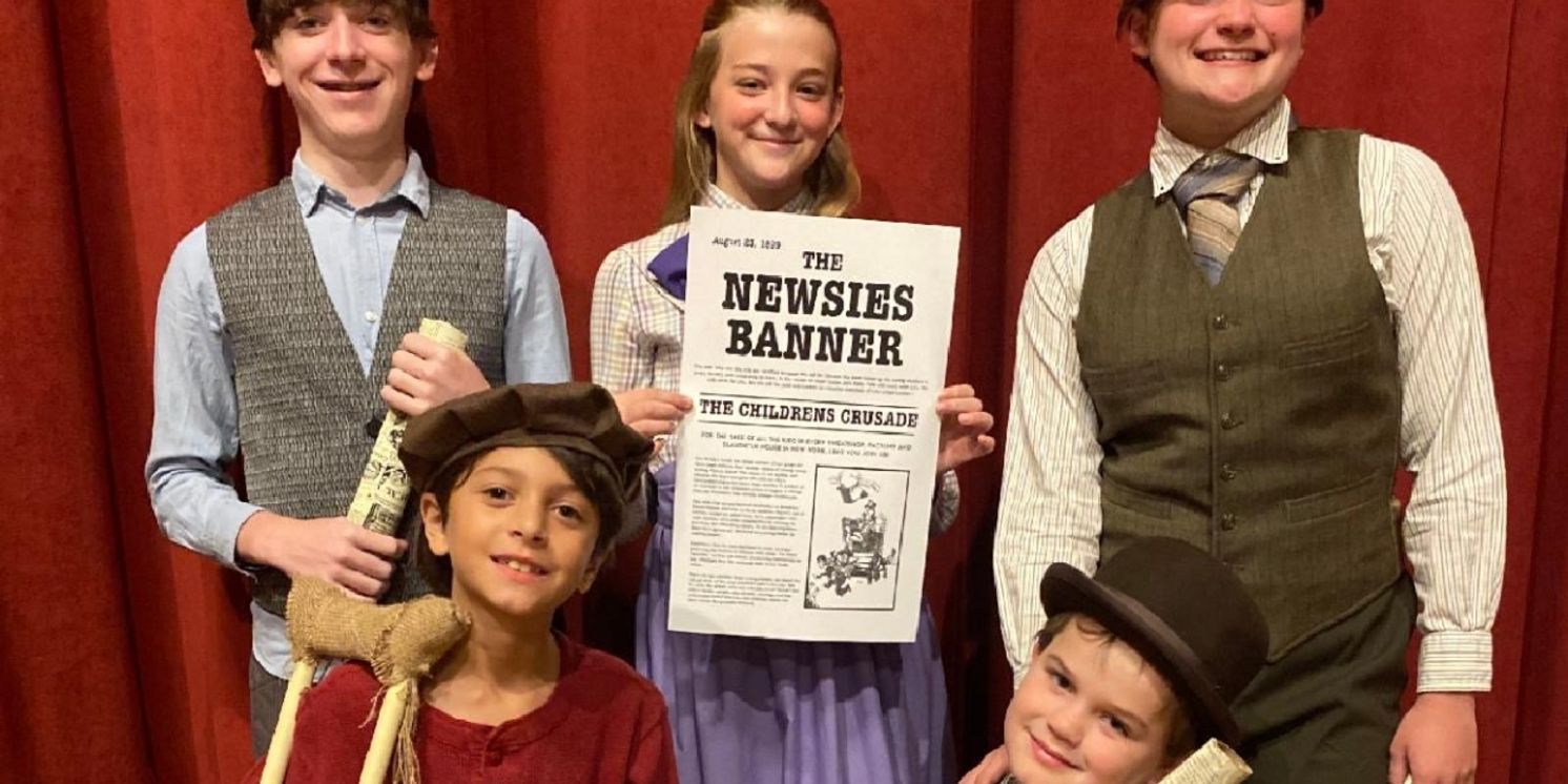 NEWSIES JR. to be Presented by Rising Stars At Little Theatre Of Manchester  Image