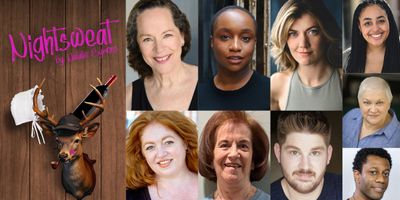Cast Set for NIGHTSWEAT at The SigPro Studio Photo